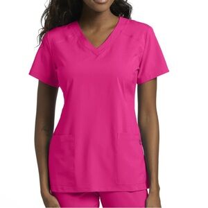 White Cross Fit 785 Scrub top